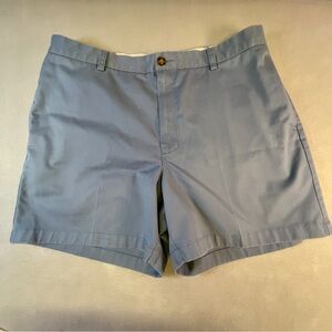 L.L.Bean Shorts Mens 38 Blue Classic Fit Chino Pocket Casual Classic Style
